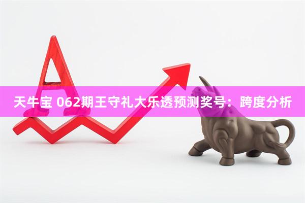 天牛宝 062期王守礼大乐透预测奖号：跨度分析
