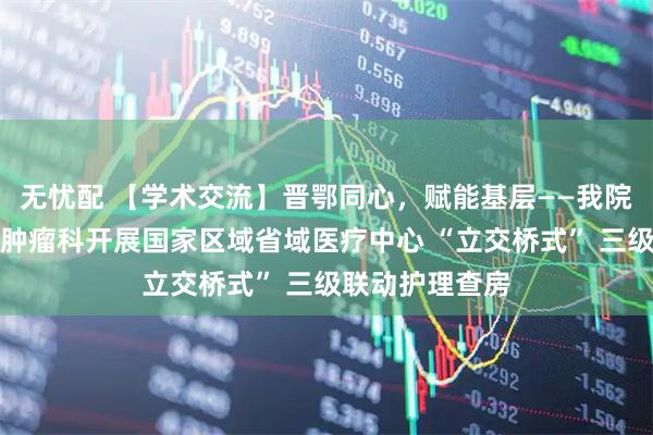 无忧配 【学术交流】晋鄂同心，赋能基层——我院妇科乳腺泌尿肿瘤科开展国家区域省域医疗中心 “立交桥式” 三级联动护理查房