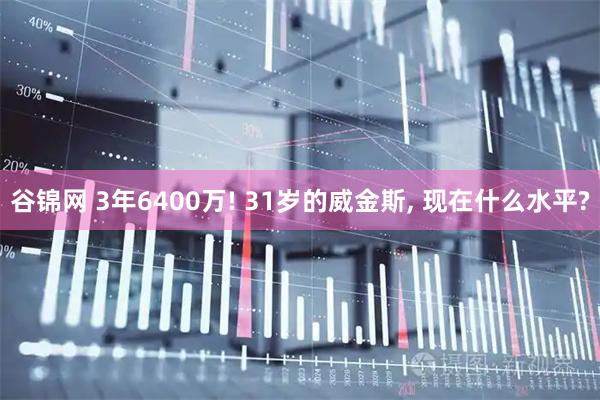 谷锦网 3年6400万! 31岁的威金斯, 现在什么水平?