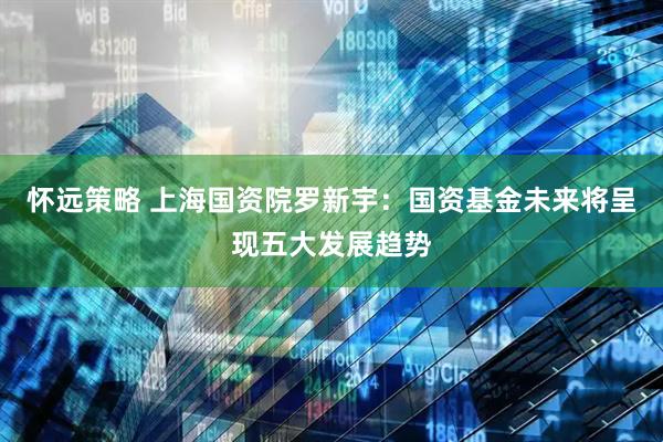怀远策略 上海国资院罗新宇：国资基金未来将呈现五大发展趋势